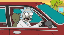 Rick And Morty Bushworld GIF - Rick And Morty Bushworld Get In The Car GIFs