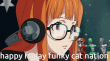Funky Cat Gc Futaba Sakura GIF - Funky Cat Gc Futaba Sakura Friday GIFs