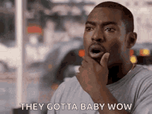 They Gotta Baby Black Guy GIF - They Gotta Baby Black Guy Shocked GIFs