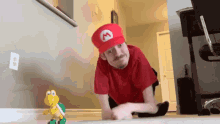 Ricky Berwick In Character GIF - Ricky Berwick In Character Mario GIFs