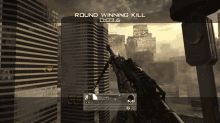 a video game screen shows a round winning kill at 0:03.6