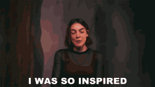 I Was So Inspired Evie Irie GIF - I Was So Inspired Evie Irie Amazing GIFs