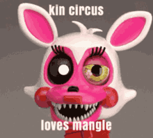 Kin Circus Mangle GIF - Kin Circus Mangle Fnaf GIFs