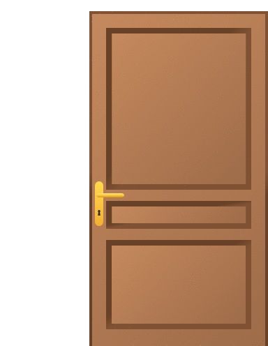 Door Objects Sticker - Door Objects Joypixels Stickers