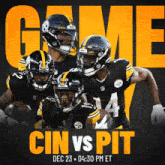 Pittsburgh Steelers Vs. Cincinnati Bengals Pre Game GIF - Nfl National Football League Football League GIFs