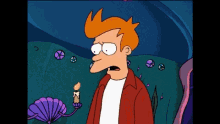 Futurama Fry GIF - Futurama Fry Scared GIFs