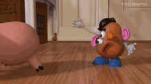 toy story uncultured swine mr potato head pixar