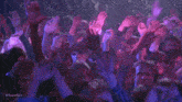 Swaying Hands Purple Rain GIF - Swaying Hands Purple Rain Vibing GIFs