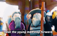 the lego movie gandalf have the young man step forward let the young man step forward have him step forward