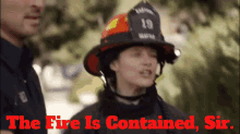 Station19 Maya Bishop GIF - Station19 Maya Bishop The Fire Is Contained Sir GIFs