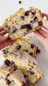 Blueberry Pound Cake Cake GIF - Blueberry Pound Cake Cake Dessert GIFs