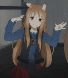 Holo Spice And Wolf GIF - Holo Spice And Wolf Holo The Wise Wolf GIFs