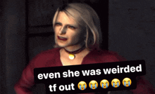 Maria Silent Hill GIF - Maria Silent Hill Even She Was Weirded Tf Out GIFs