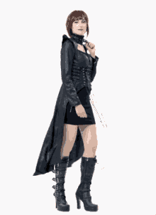 gothic model gothic girl gothic fashion goth girl black dress