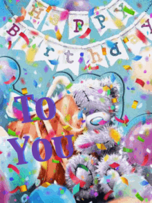 Tatty Teddy Hbd To You Happy Birthday To You GIF