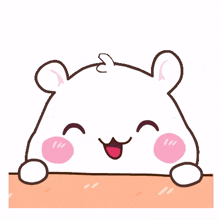 hamster cute white lovely happy