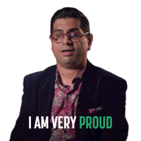 I Am Very Proud Aleem Jaffer Sticker - I Am Very Proud Aleem Jaffer Push Stickers