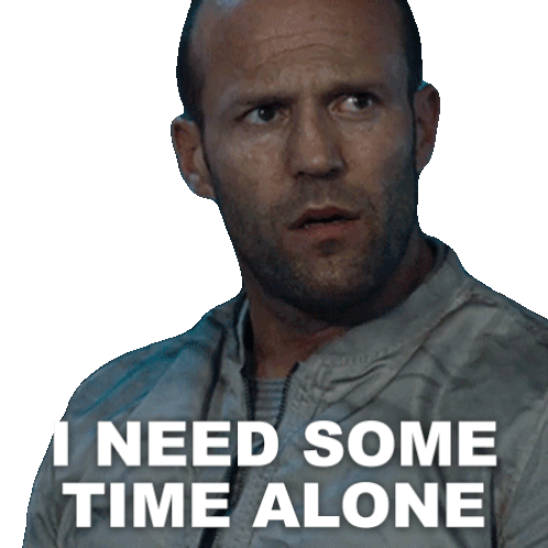 I Need Some Time Alone Lee Christmas Sticker - I Need Some Time Alone Lee Christmas Jason Statham Stickers