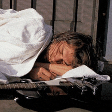 Sleep Guitar GIF - Sleep Guitar Honk Mimi GIFs