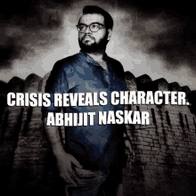 Abhijit Naskar Naskar GIF - Abhijit Naskar Naskar Crisis Reveals Character GIFs