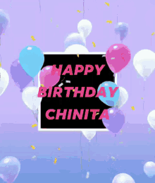 Happy Birthday Chinita GIF