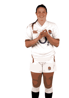 o2sports wear the rose england rugby red roses rubbing hands