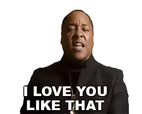 I Love You Like That Jadakiss Sticker - I Love You Like That Jadakiss Kisses To The Sky Song Stickers