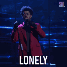 Lonely The Weeknd GIF - Lonely The Weeknd Saturday Night Live GIFs