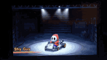 Shy Guy Mario Kart GIF - Shy Guy Mario Kart Mario Kart7 GIFs