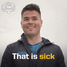 That Is Sick Dustin Seidler GIF - That Is Sick Dustin Seidler Canadas Ultimate Challenge GIFs