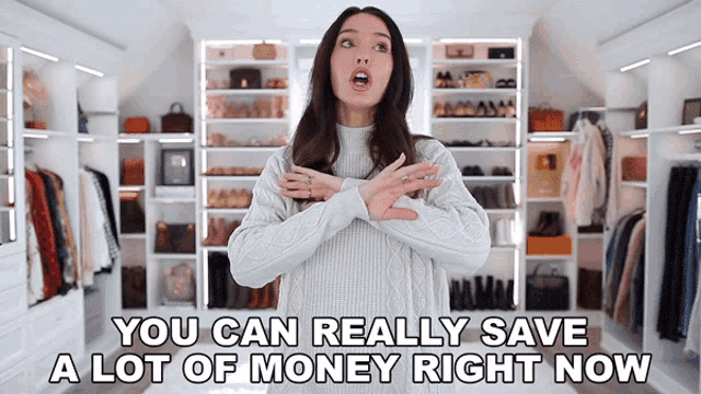You Can Really Save A Lot Of Money Right Now Shea Whitney GIF