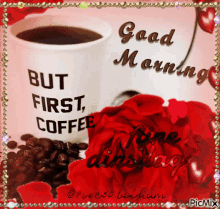 Good Morning Coffee GIF - Good Morning Coffee Fyne Dinsdag GIFs
