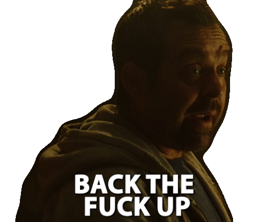 Back The Fuck Up Back Up Sticker - Back The Fuck Up Back Up Move Away Stickers