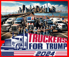Truckers For Trump Johncarlroat GIF - Truckers For Trump Truckers Johncarlroat GIFs
