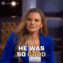 He Was So Good Michele Romanow GIF - He Was So Good Michele Romanow Dragons Den GIFs