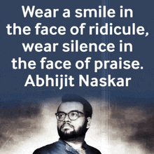 Wear A Smile Abhijit Naskar GIF - Wear A Smile Abhijit Naskar Naskar GIFs