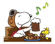 Snoopy Cheers GIF - Snoopy Cheers Woodstuck GIFs
