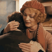 Hug Queenie Goldstein GIF - Hug Queenie Goldstein Fantastic Beasts The Secrets Of Dumbledore GIFs