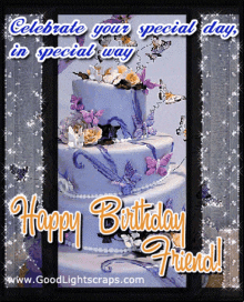Happy Birthday Friend Celebrate Your Special Day GIF - Happy Birthday Friend Celebrate Your Special Day GIFs