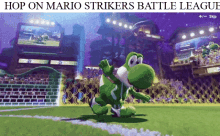 Hop On Hop On Mario Strikers GIF - Hop On Hop On Mario Strikers Mario Strikers GIFs