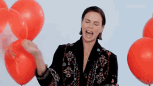 Scream Pop Balloon GIF - Scream Pop Balloon Confetti GIFs
