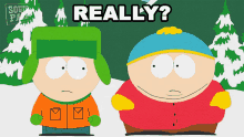 Really Eric Cartman GIF - Really Eric Cartman Kyle Broflovski GIFs