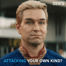 Attacking Your Own Kind Homelander GIF - Attacking Your Own Kind Homelander Antony Starr GIFs