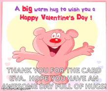 Happyvalentinesday Hug GIF - Happyvalentinesday Hug Bigwarmhug GIFs