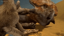 Protoceratops Bite Lip GIF