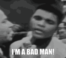 Muhammad Ali Cassius Clay GIF - Muhammad Ali Cassius Clay Im A Bad Man GIFs