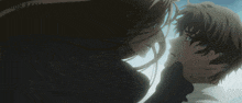 a drawing of a person with long hair and the words nddds sama on the bottom