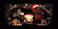 Merry Christmas Fnaf Puppet GIF - Merry Christmas Fnaf Puppet Celebrate GIFs