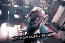 Silent Singer Insane GIF - Silent Singer Insane Going Crazy GIFs