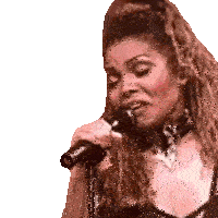 Singing Janet Jackson Sticker - Singing Janet Jackson What'Ll I Do Song Stickers